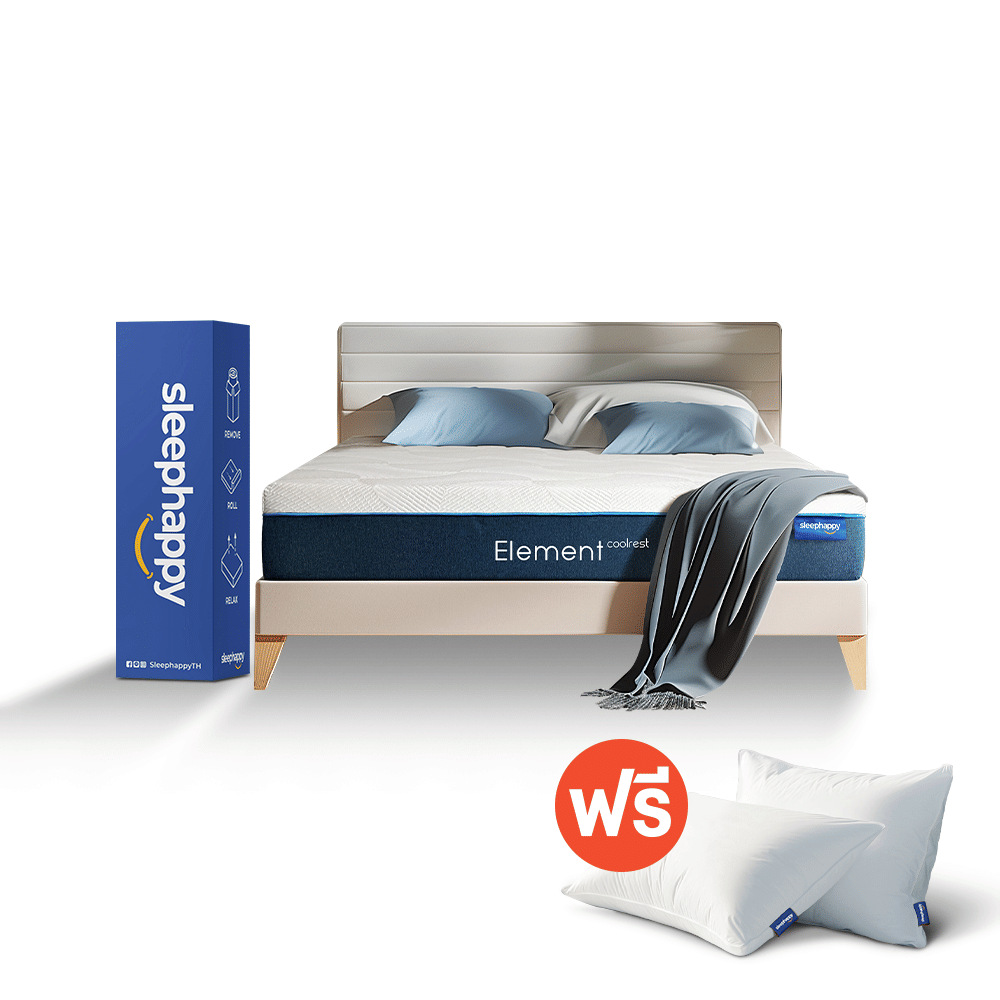 ที่นอนยางพารา 3.5 ฟุต SLEEPHAPPY ELEMENT COOLREST